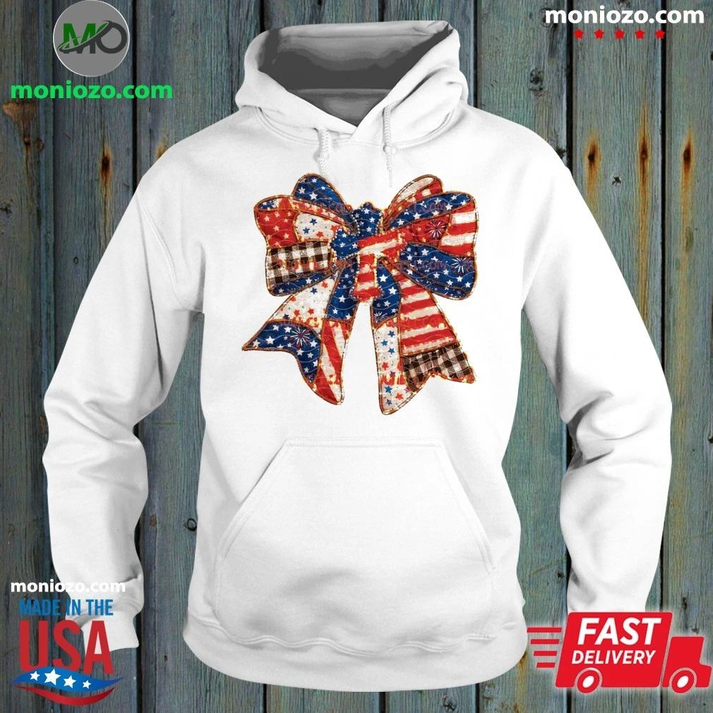 1776 US Coquette Bow 250th Anniversary Shirt