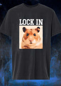 Lock In Hamster Graphic Shirt
