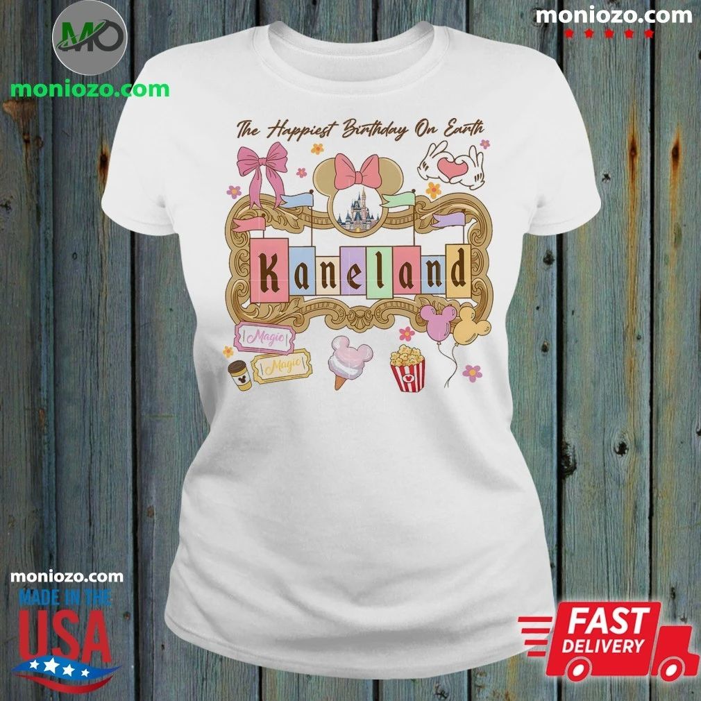 Original The Happiest Birthday On Earth Shirt
