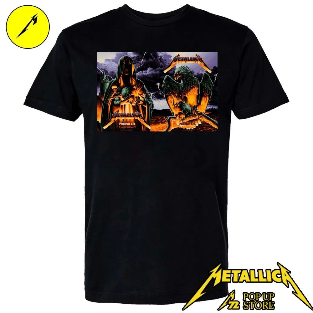 Metallica M72 Frankfurt 2026 Night 1 And 2 Poster At Frankfurt Germany Deutsche Bank Park On 22 And 24 May 2026 Shirt
