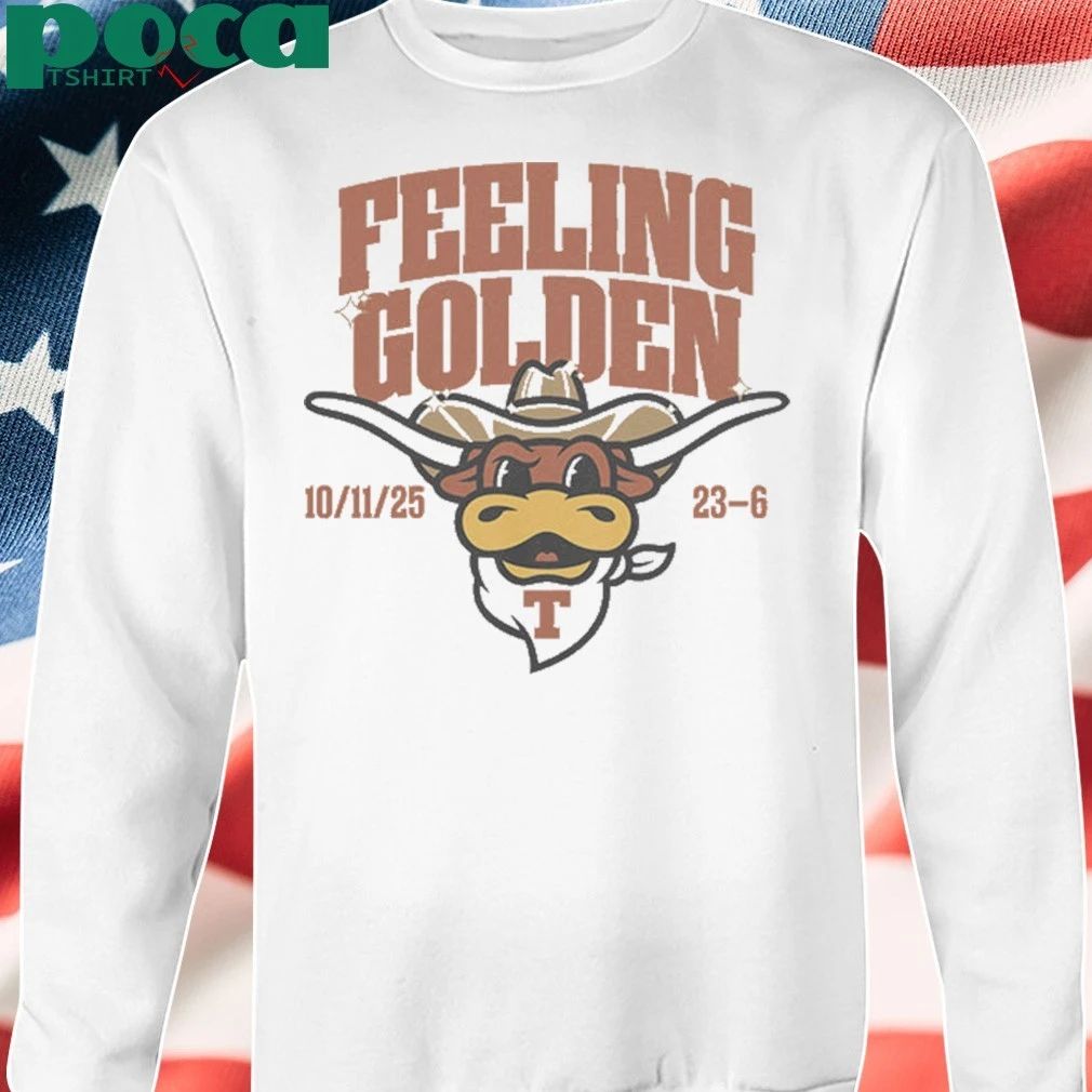 Texas Football Feeling Golden Shirt