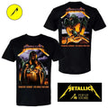 Metallica Frankfurt M72 Tour Night 1 and Night 2 Double-Sided T-Shirt – May 22 and 24, 2026 – Deutsche Bank Park, Germany