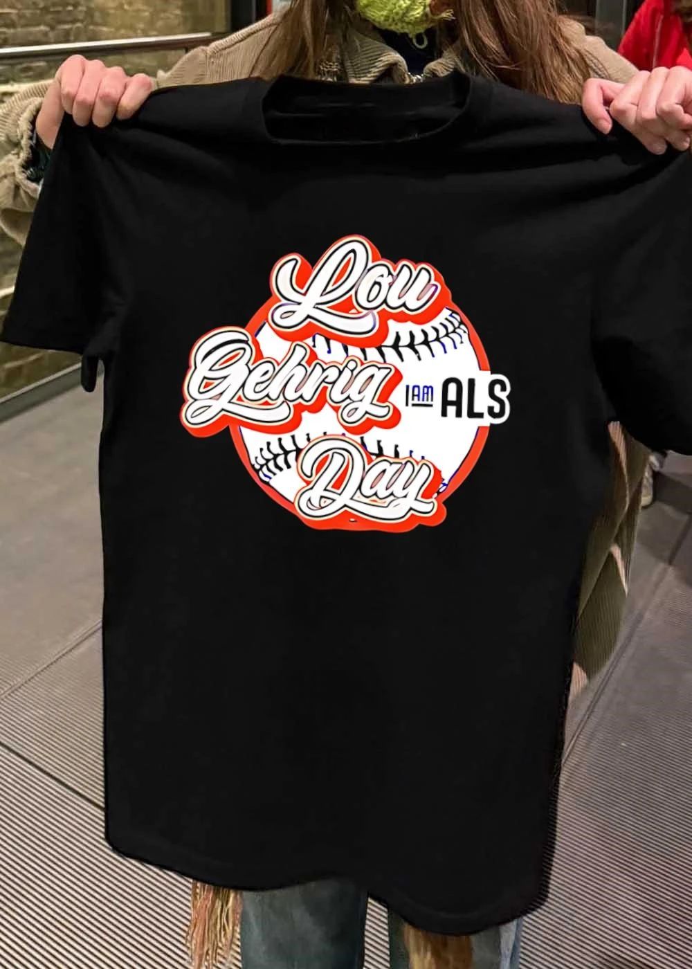 Lou Gehrig Day Als baseball shirt