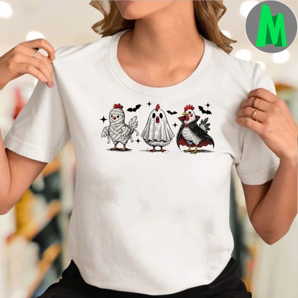Halloween Chicken Chick or Treat Shirt