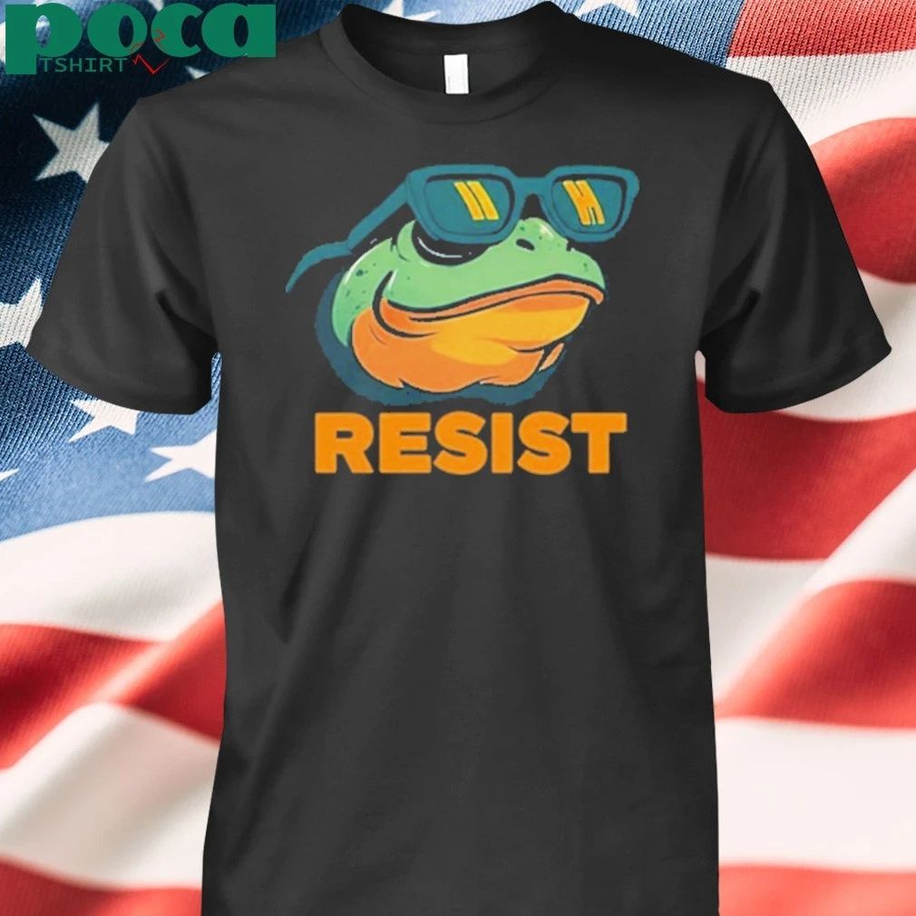 Portland Frog Against Resist 2025 vintage T-shirt