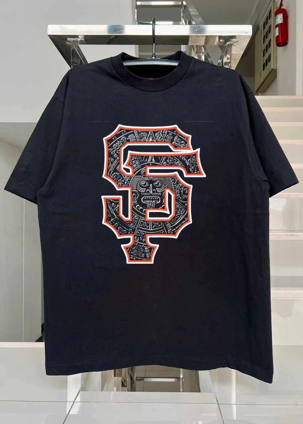 San Francisco SF Aztec Calendar Art shirt