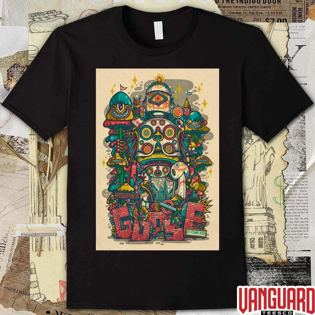 Goose Electric Brixton, London UK May 22-23 2026 Poster t-shirt
