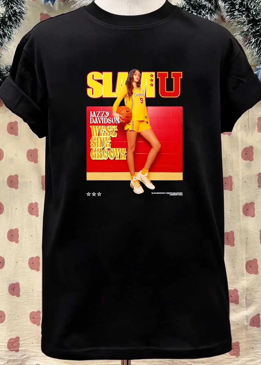 Slam University Jazzy Davidson West Side Groove Southern Cal Basketball Shirt