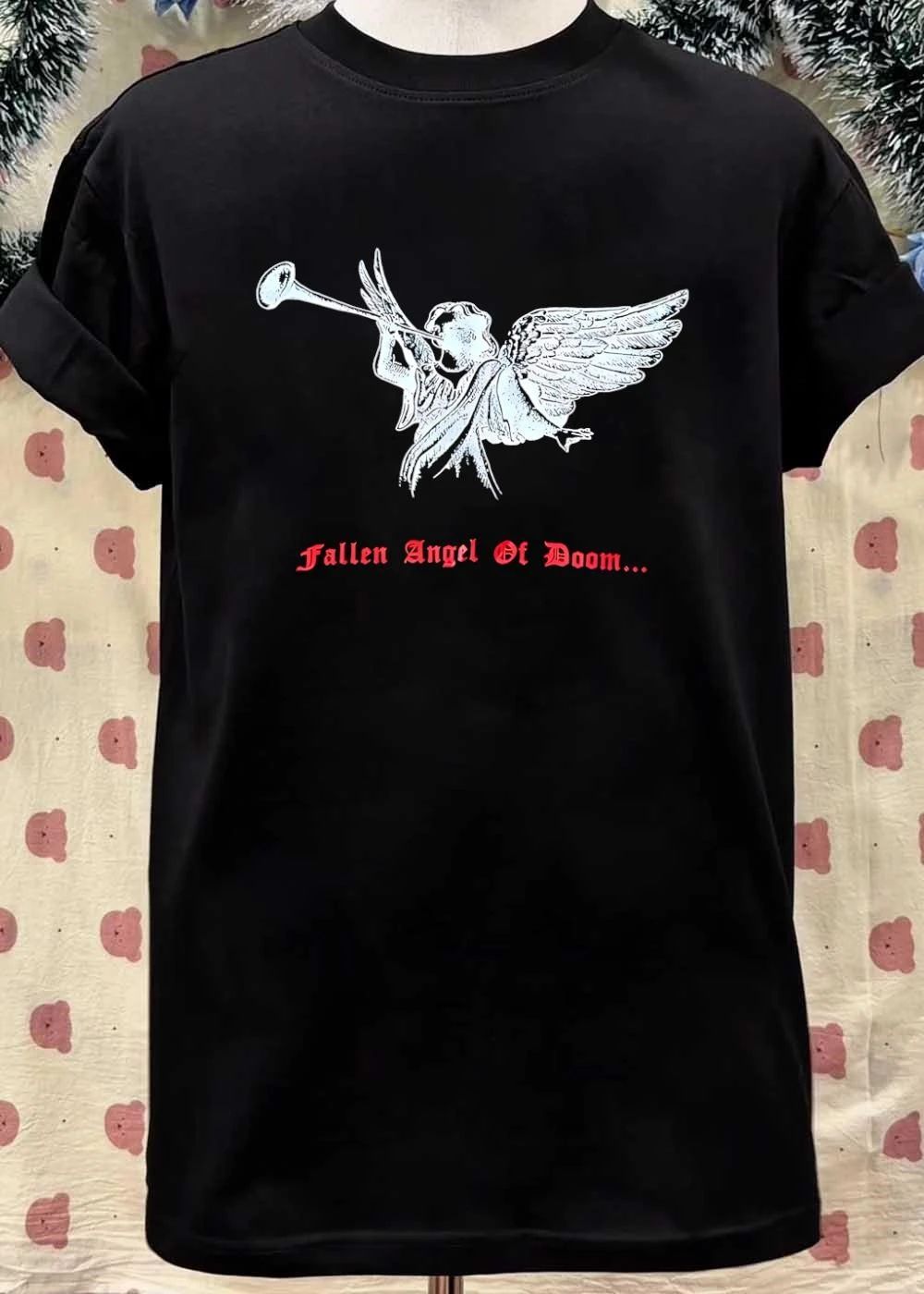 Fallen Angel Playing Trumpet Fallen Angel of Doom T-Shirt