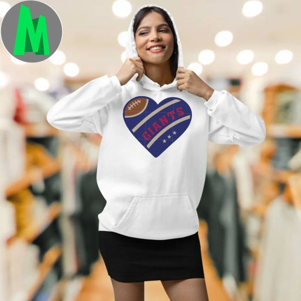 Giants rugby heart shirt