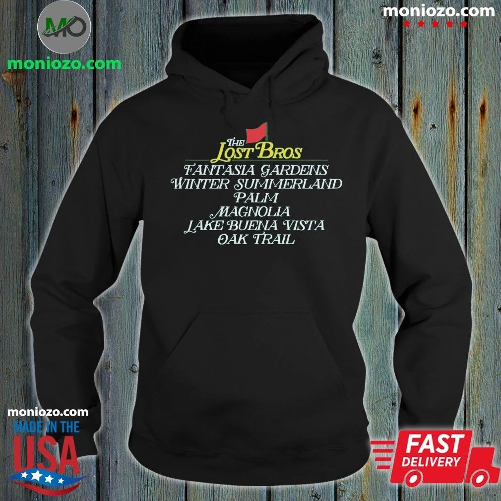 The Lost Bros Masters Golf Fantasia Gardens Winter Summerland Palm Magnolia Lake Buena Vista Oak Trail Shirt