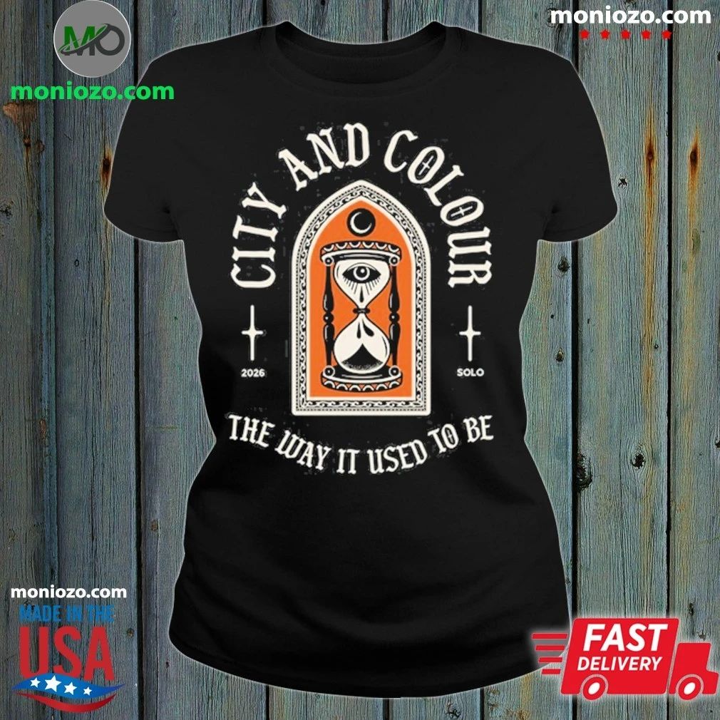 City And Colour The Way It Used To Be Solo 2026 Tour Shirt
