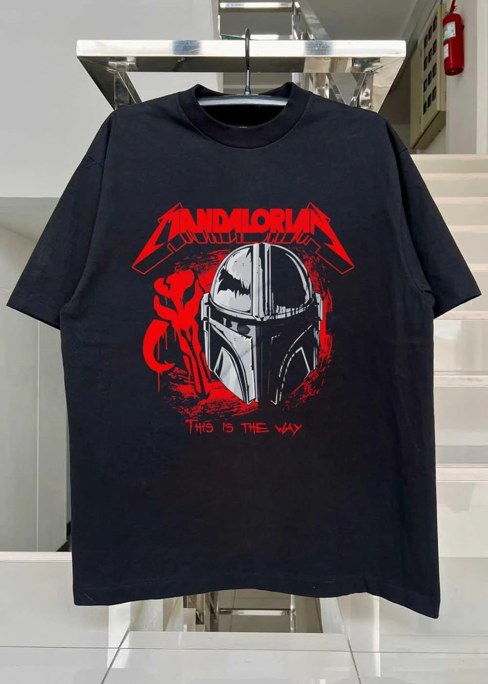 Mandalorian Metal Style This Is The Way T-Shirt