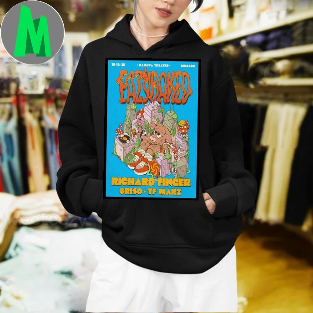 Easy Baked In Chicago IL On October 18 2025 Poster Shirt
