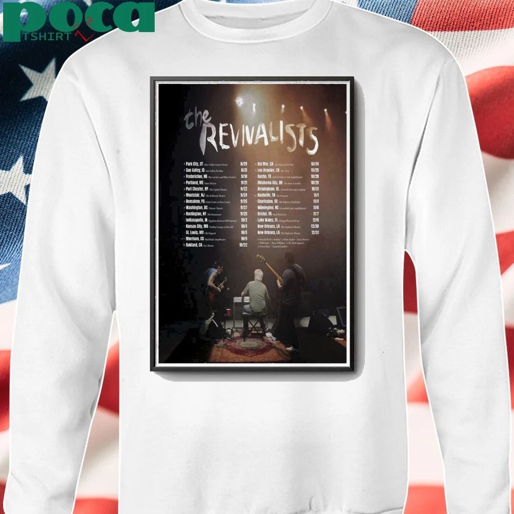 Tour 2025 The Revivalists Poster shirt