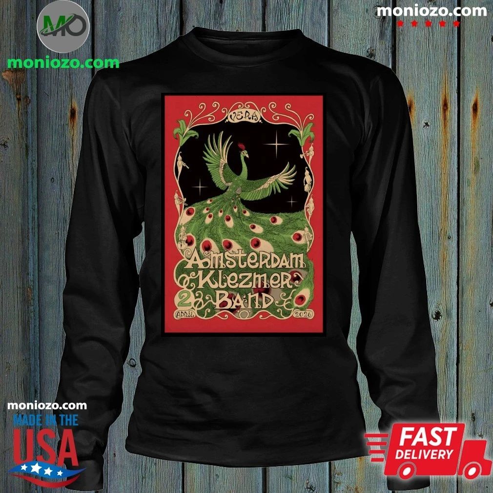 Amsterdam Klezmer Band Apr 2 2026 Vera Groningen NL Poster Shirt – Best Gift for Music Fans