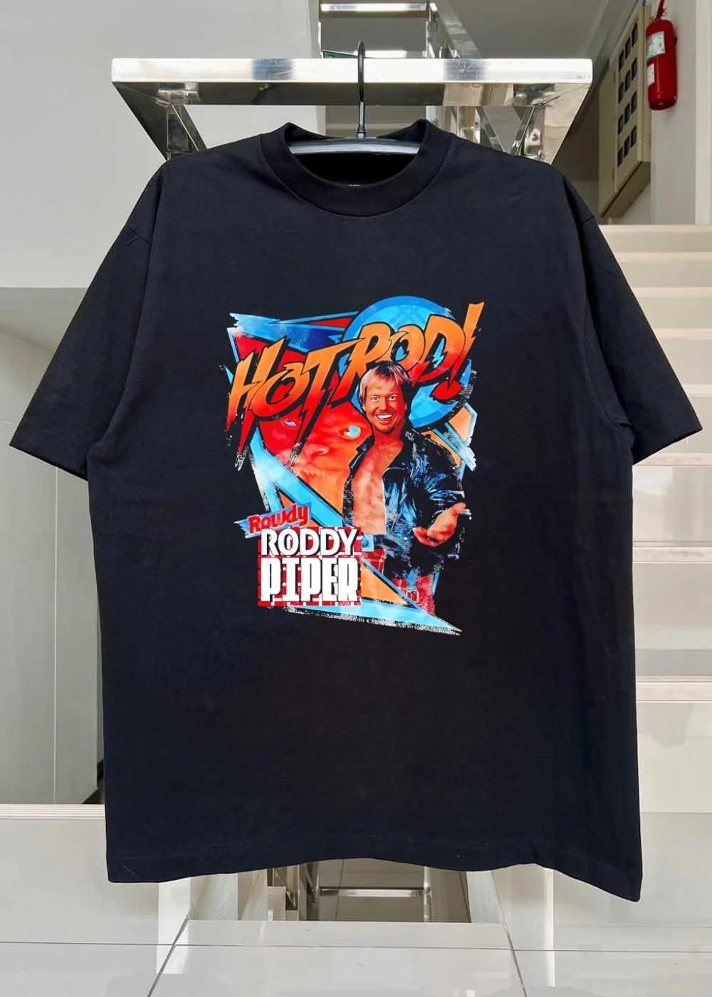 Rowdy Roddy Piper Hot Rod T-Shirt