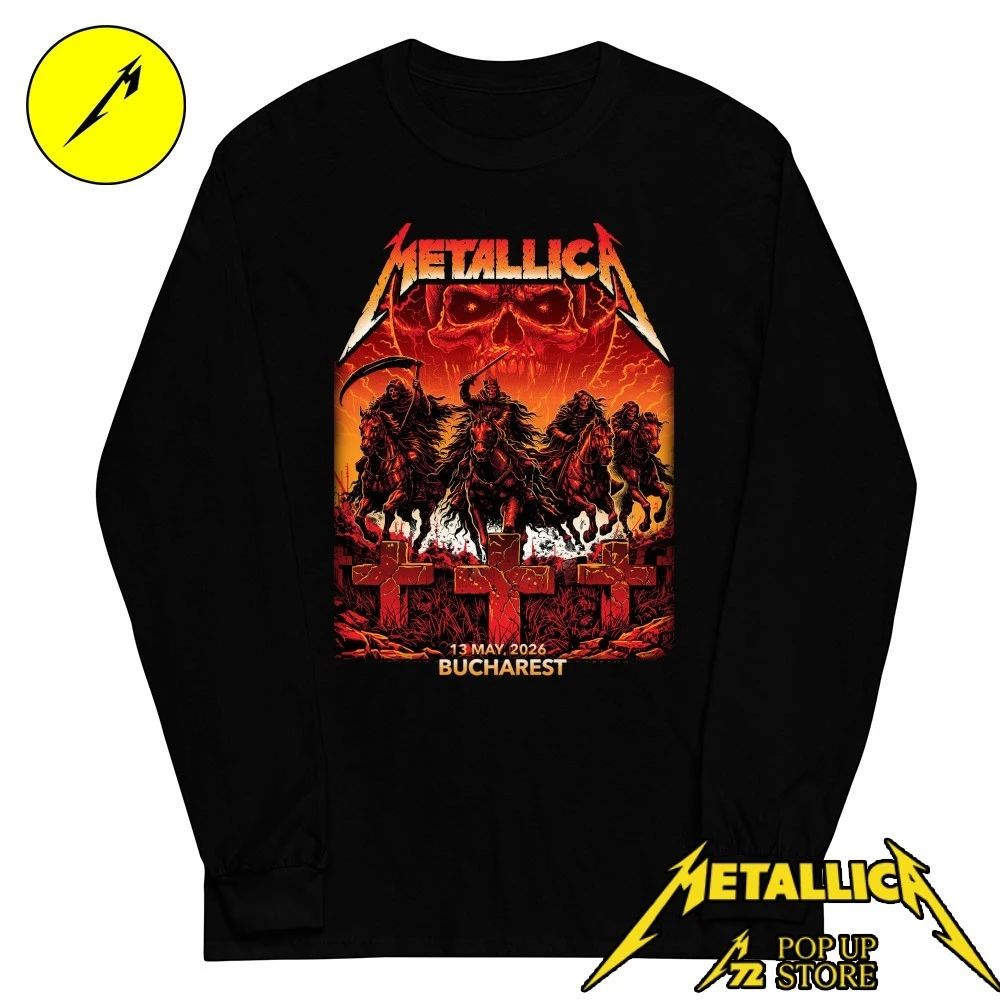 Metallica May 13, 2026 Bucharest Shirt