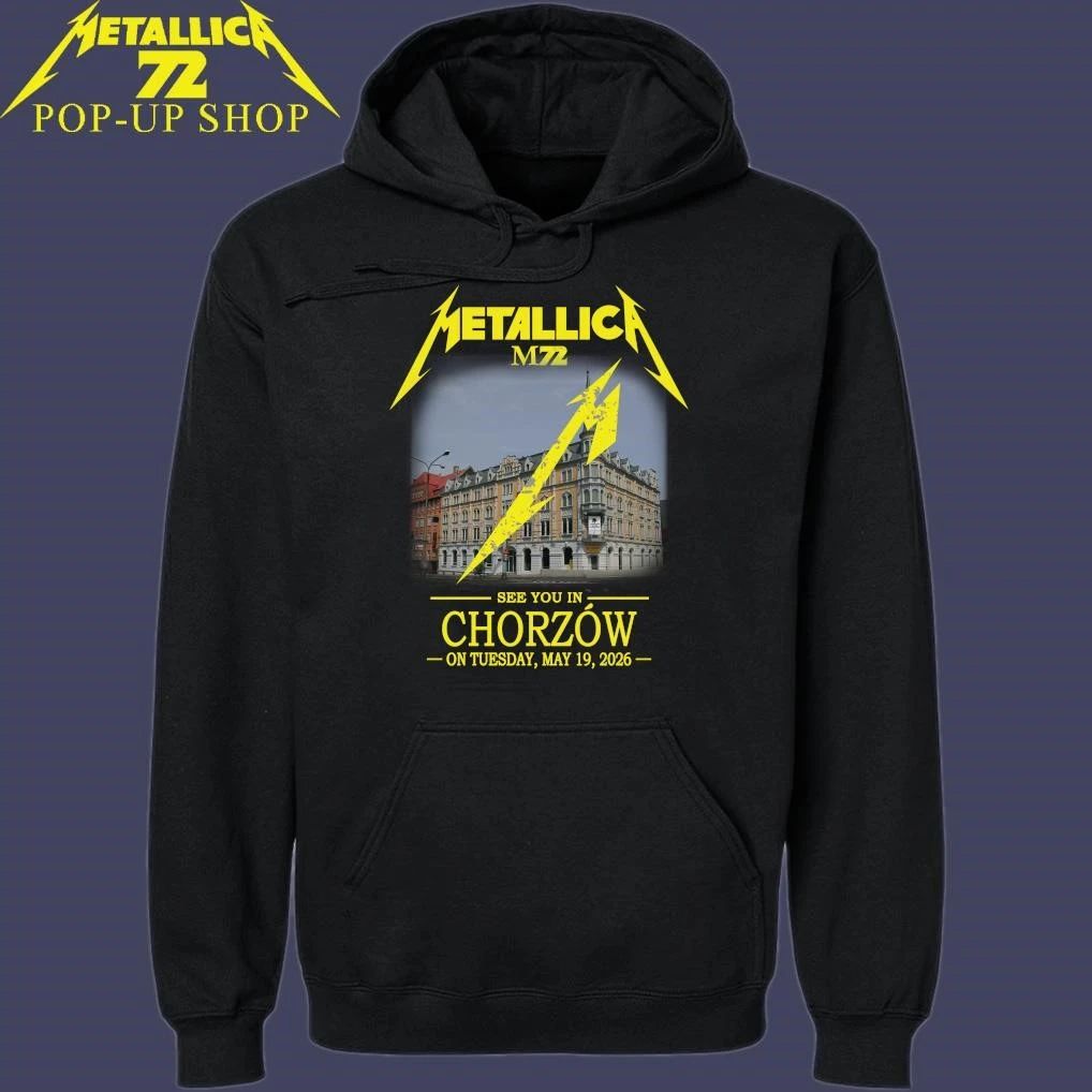 Metallica M72 See You In Chorzów On Tuesday May 19, 2026 T-Shirt