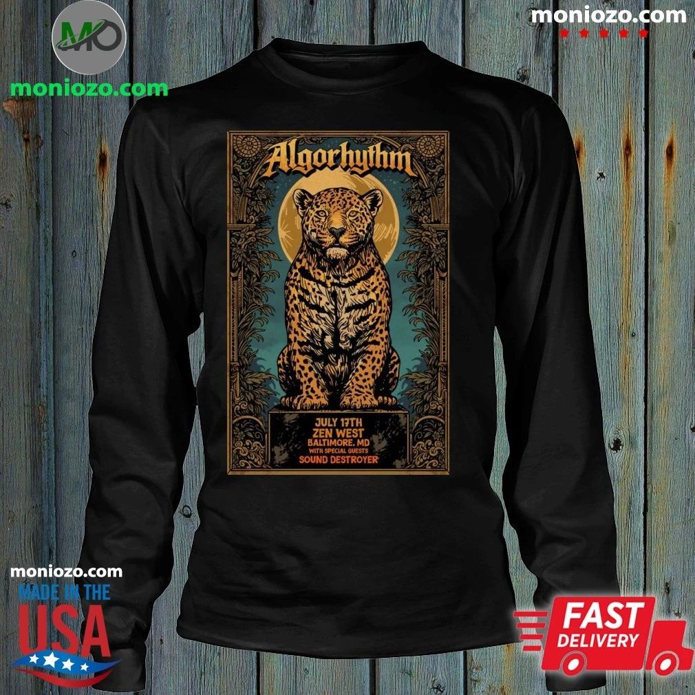 Poster Algorhythm At Sound Destroyer In Baltimore, MD On July 17, 2026 Shirt