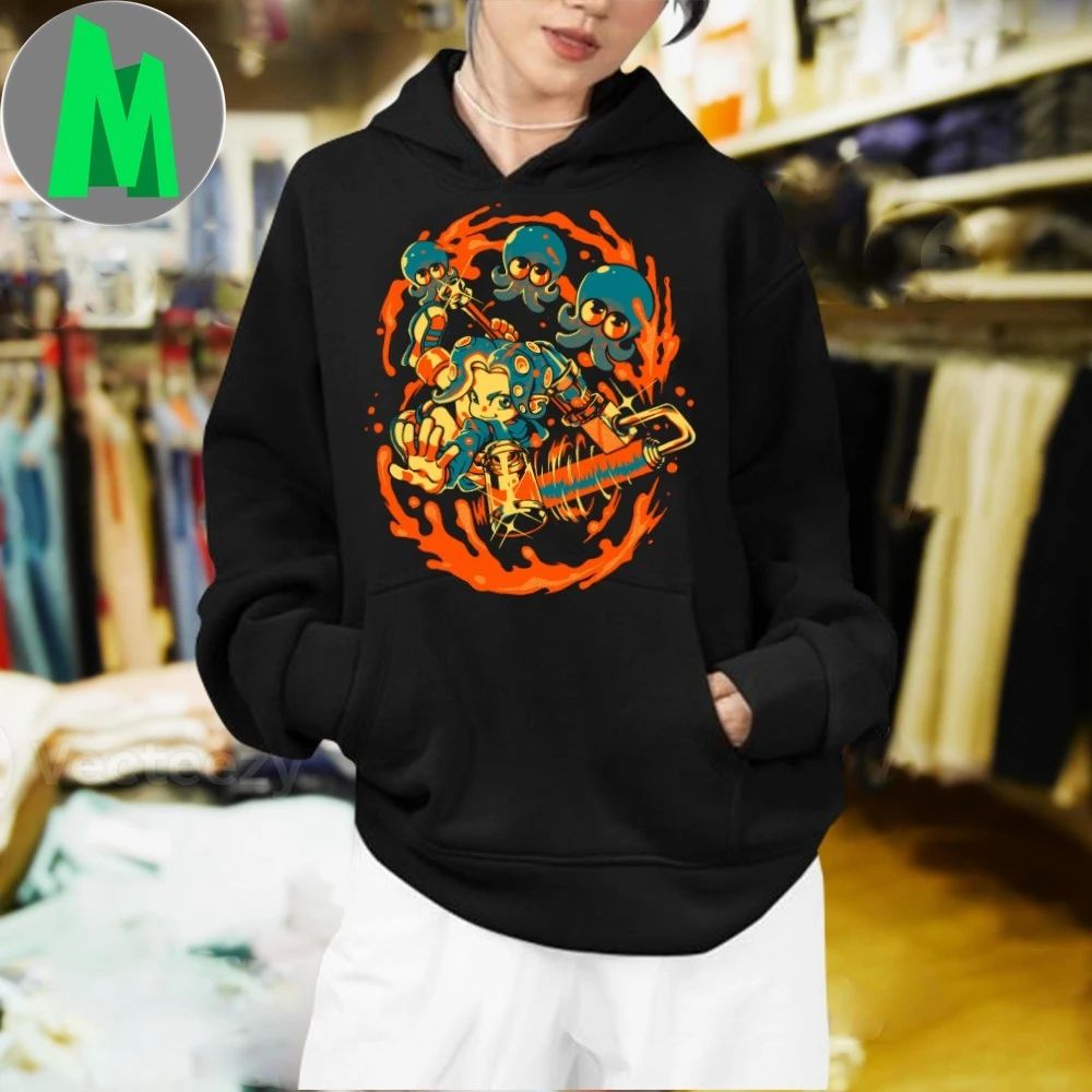 Splatoon Game Paint With Your Heart T-Shirt