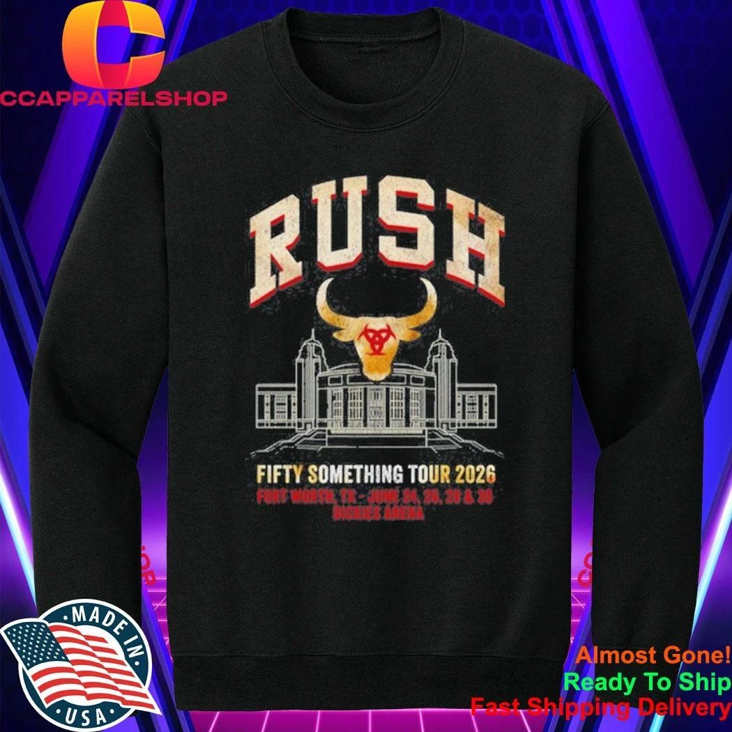 Rush Band Dallas, Fort Worth, Texas 2026 Shirt