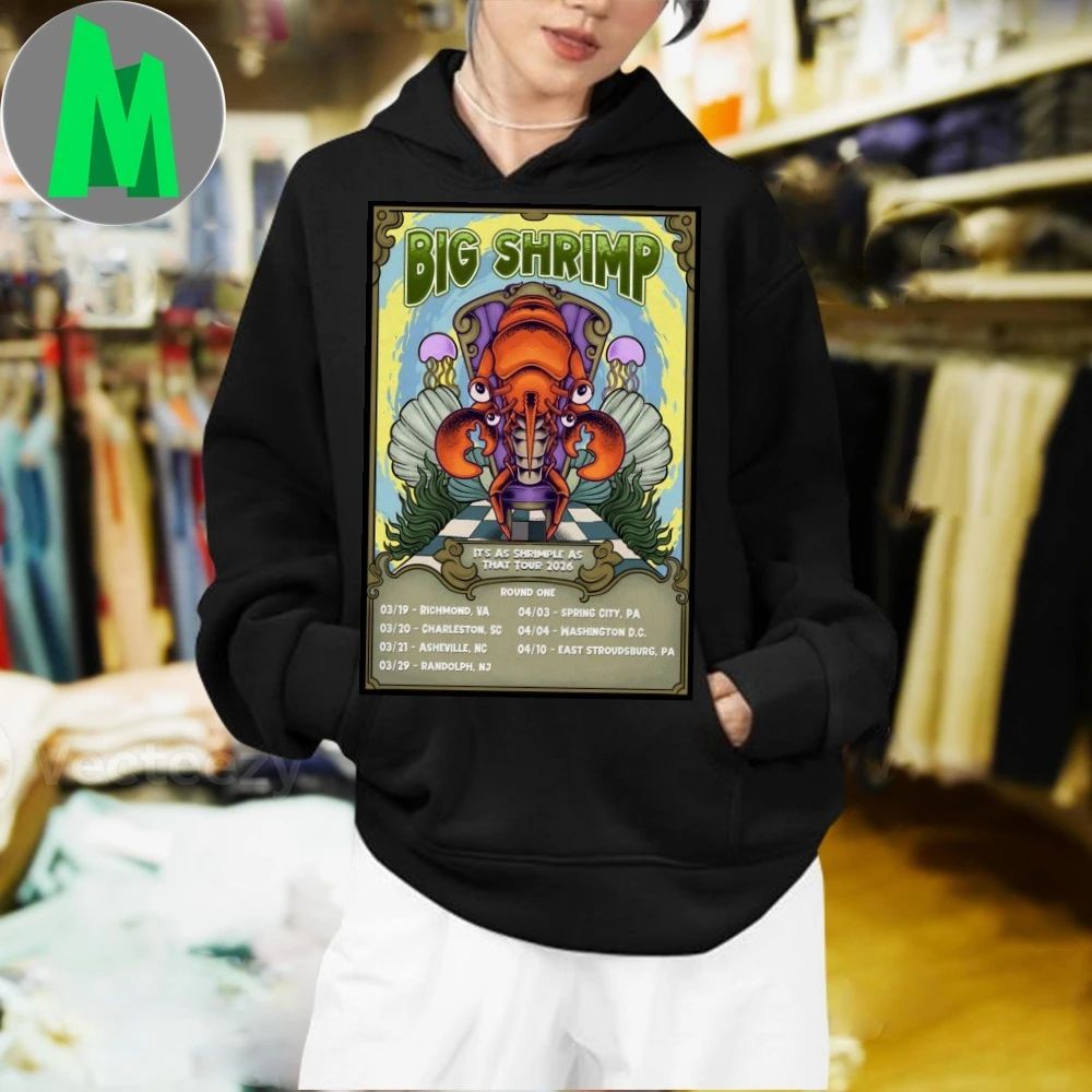 Original Big Shrimp It’s As Shrimple As That Shows 2026 Poster Shirt