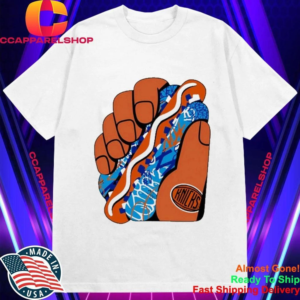 Madison Square Garden Hot Dog Graffiti Hand Finals 2026 Shirt