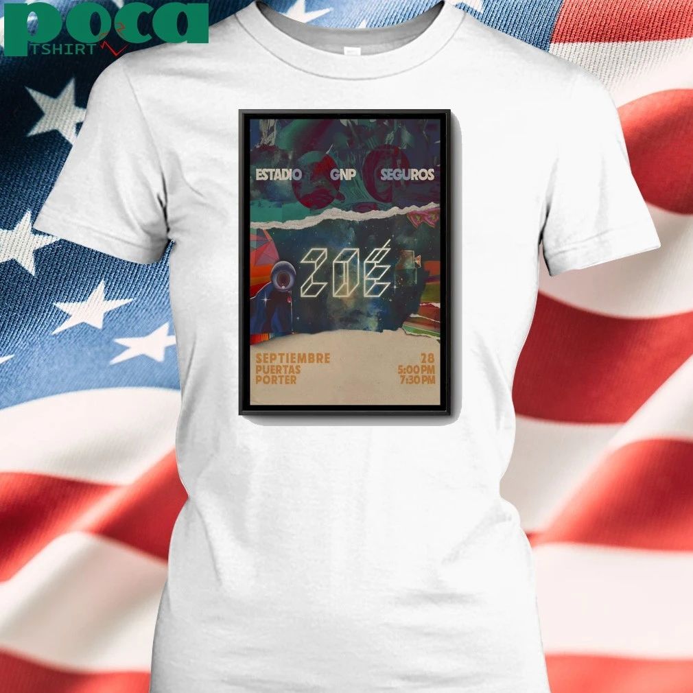 ZOÉ Sep 28 2025 Estadio GNP Seguros Mexico City Poster shirt