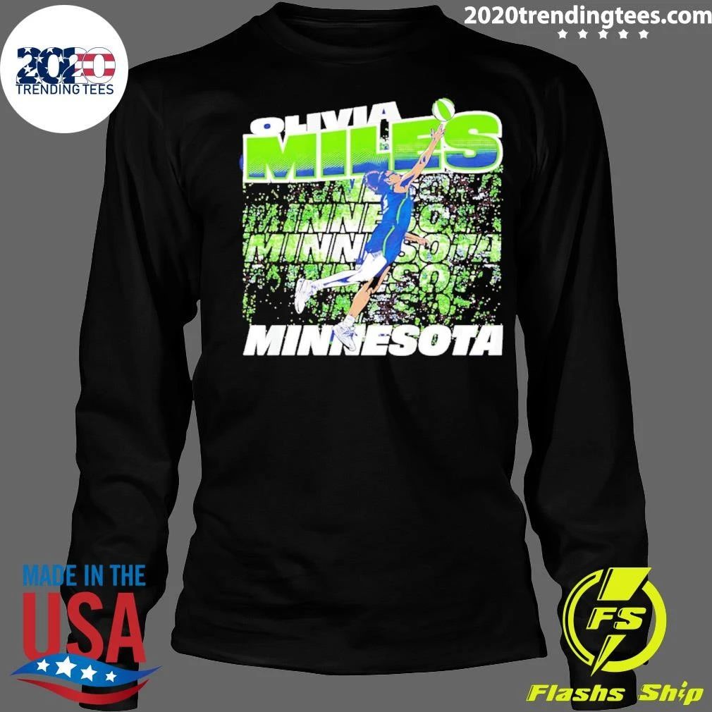 Olivia Miles Minnesota Street Ball Basketball Shirt
