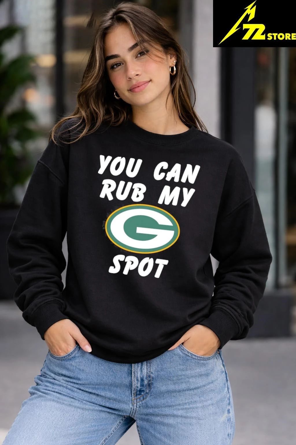 Green Bay Packer You Can Rub My Spot Shirt
