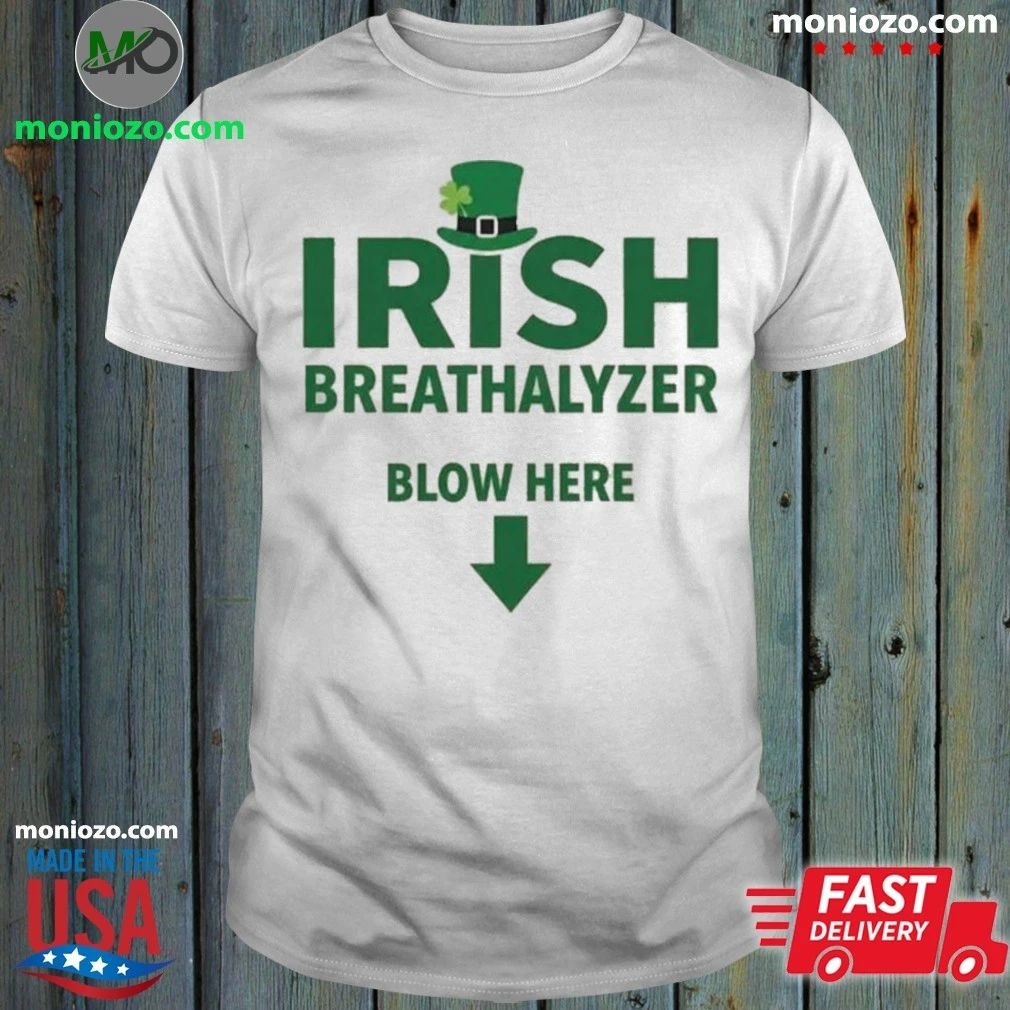 Original Irish Breathalyzer St Patrick’s Day Drinking Shirt