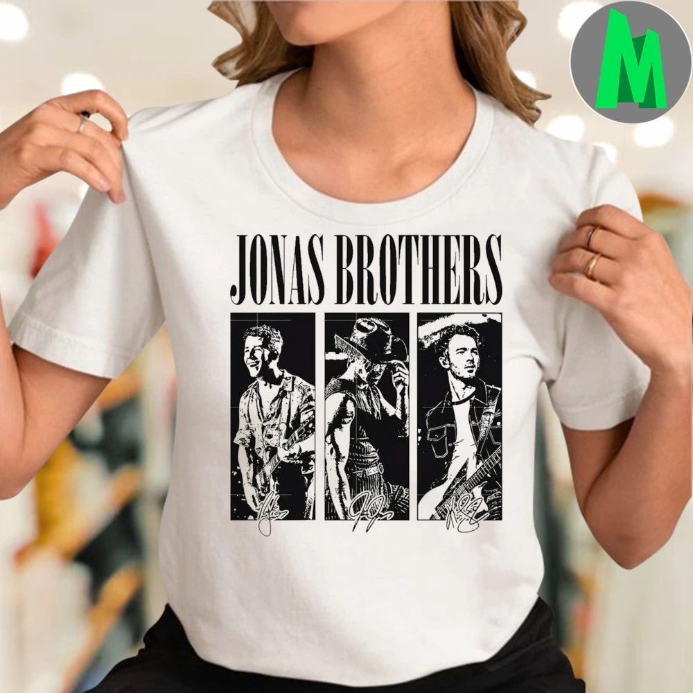 Jonas brothers Signature Shirt