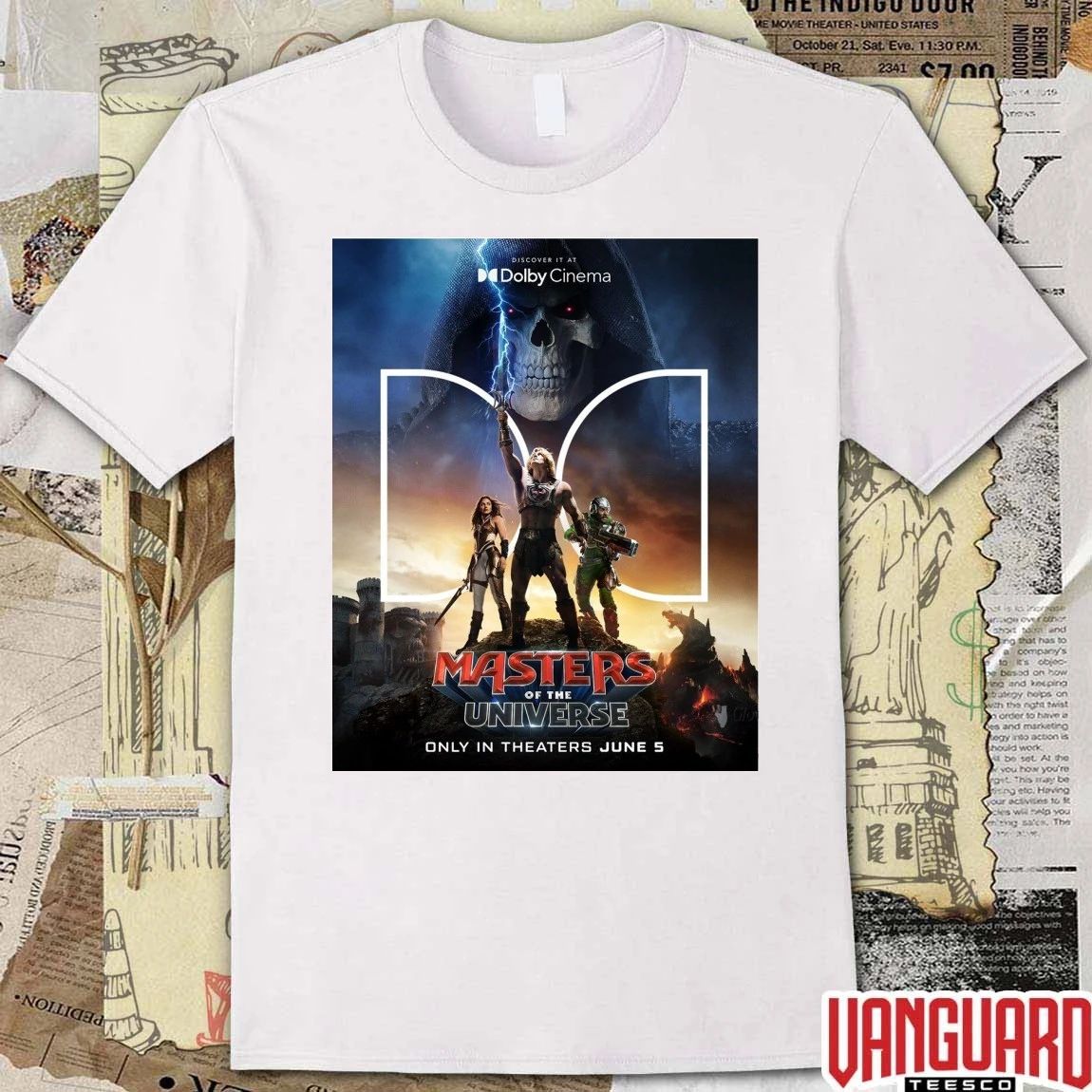 Masters of the Universe Movie Poster Only In Theaters June 5 2026 t-shirt