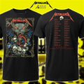Metallica Glasgow, Scotland EU Pop-Up Shirt 25th June 2026 M72 World Tour 2026 Original Wolf Skull Jack Art