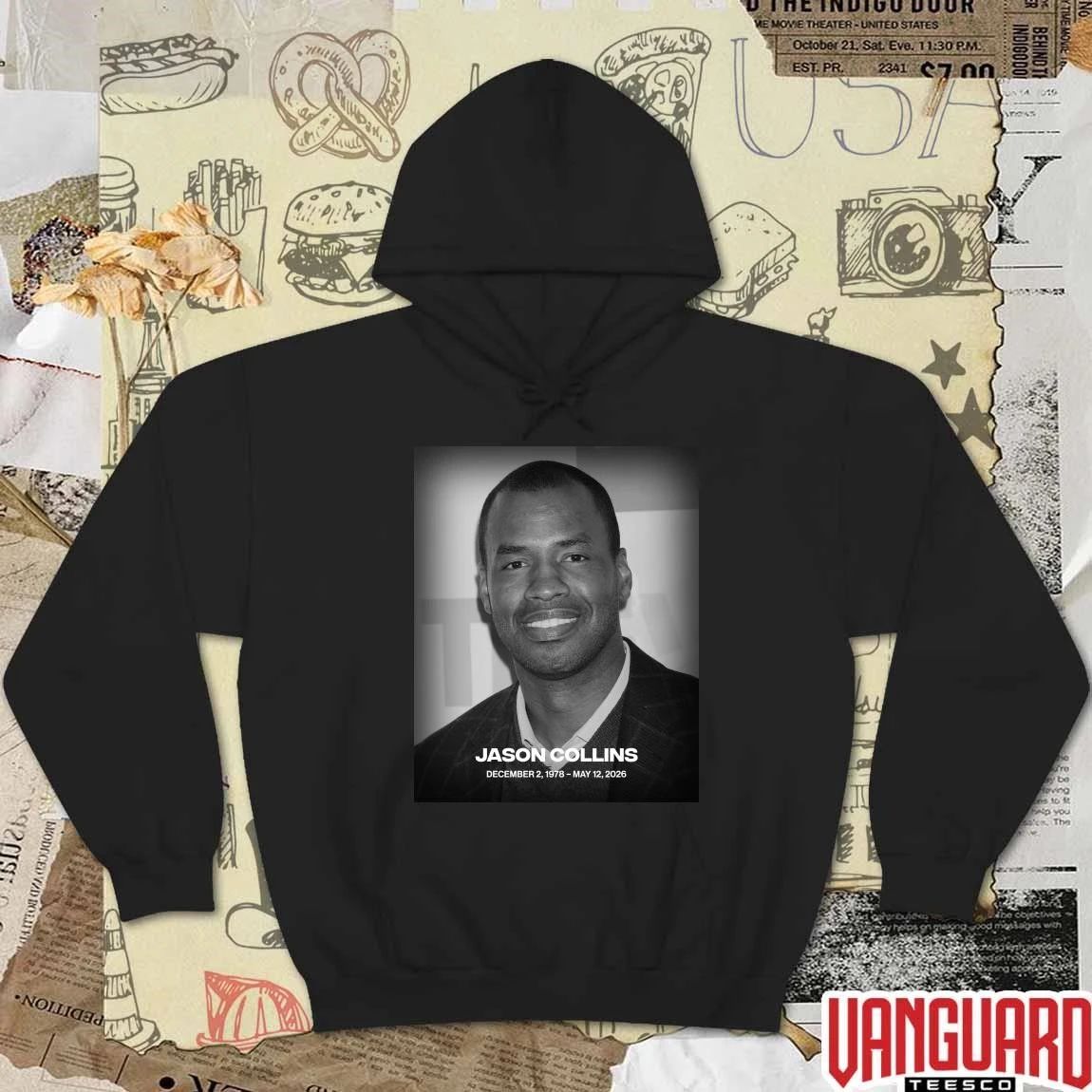 Jason Collins December 2 1978 – May 12 2026 Complex Sports Poster t-shirt
