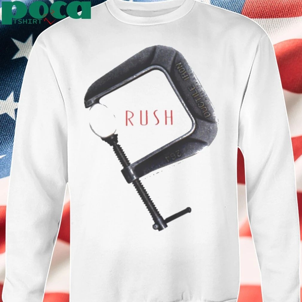 Vintage 1984 Rush Grace Under Pressure Tour Shirt