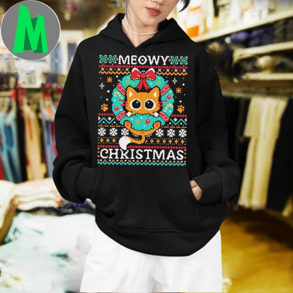 Meowy Christmas Shirt