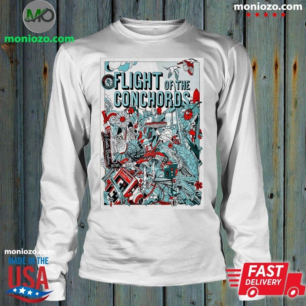 Flight Of The Conchords 5 7 2026 Santa Barbara CA Poster Shirt