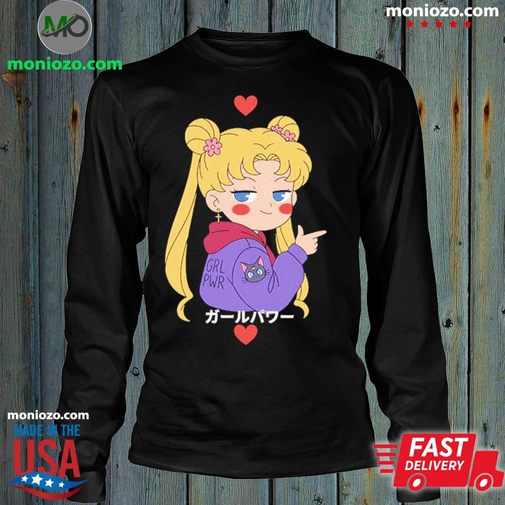 GRL PWR Sailor Moon Shirt