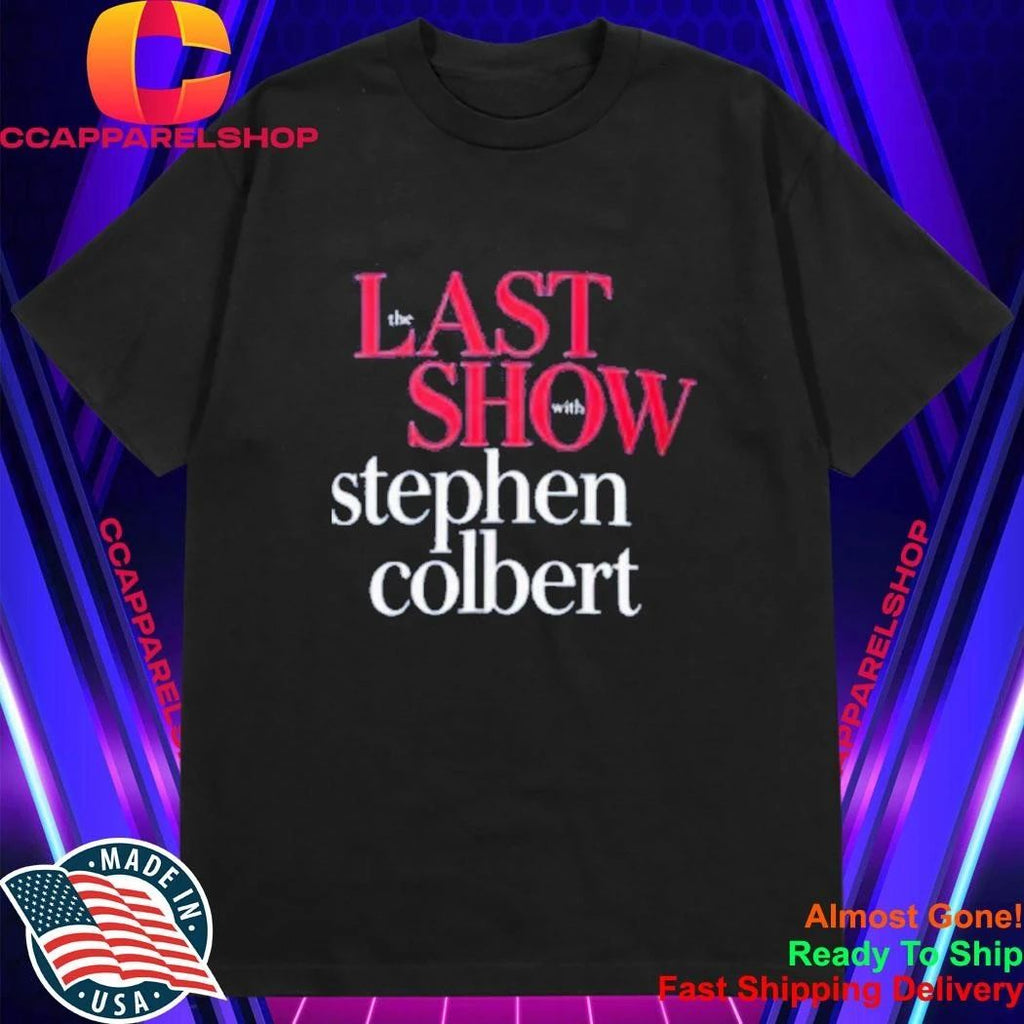 The Last Show With Stephen Colbert The Night The Laughter Died Shirt