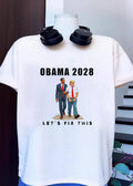 Obama 2028 Let’s Fix This Handcuffed Donald Trump T-Shirt