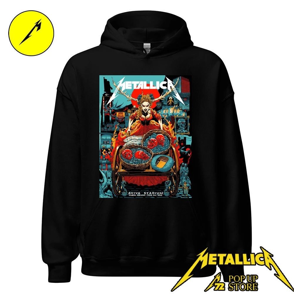 Metallica Dublin Concert T-Shirt – Pop-Up Store Special