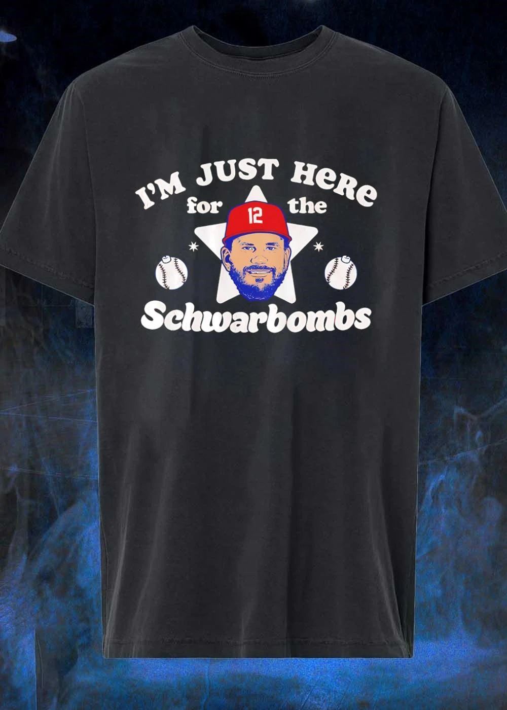 MLB Players Association Kyle Schwarber I’m Just Here for the Schwarbombs shirt