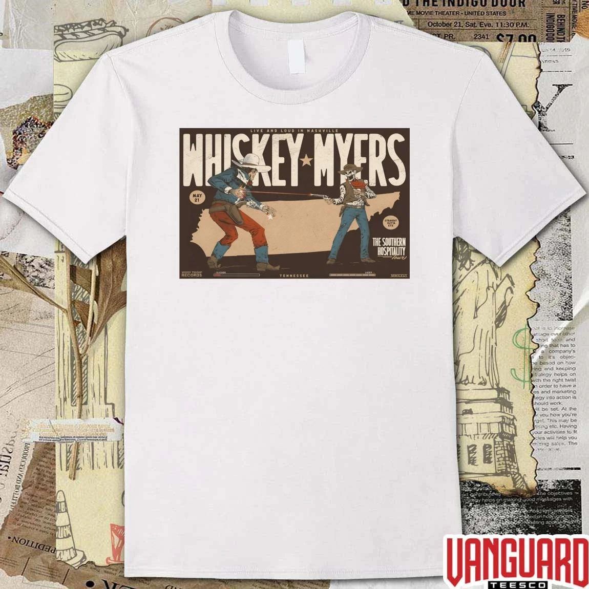 Whiskey Myers The Southern Hospitality Tour May 21 2026 Nashville TN Poster t-shirt