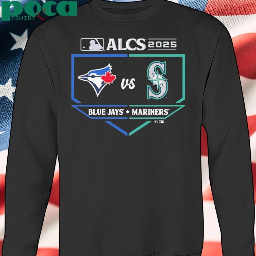 Toronto Blue Jays Vs Seattle Mariners 2025 American League Championship Series Matchup Batter’s Box T-shirt