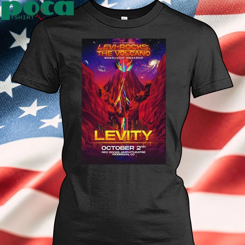 Levity Oct 2 2026 Red Rocks Amphitheatre In Morrison CO Poster T-shirt