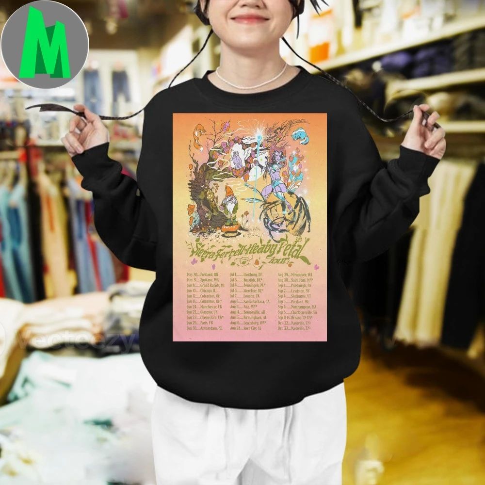 Sierra Ferrell The Heavy Petal Shows 2026 Poster Shirt