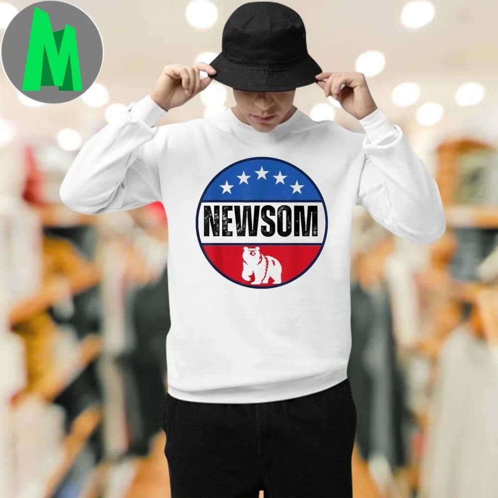 Gavin Newsom 2028 California Bear President Democrat Shirt