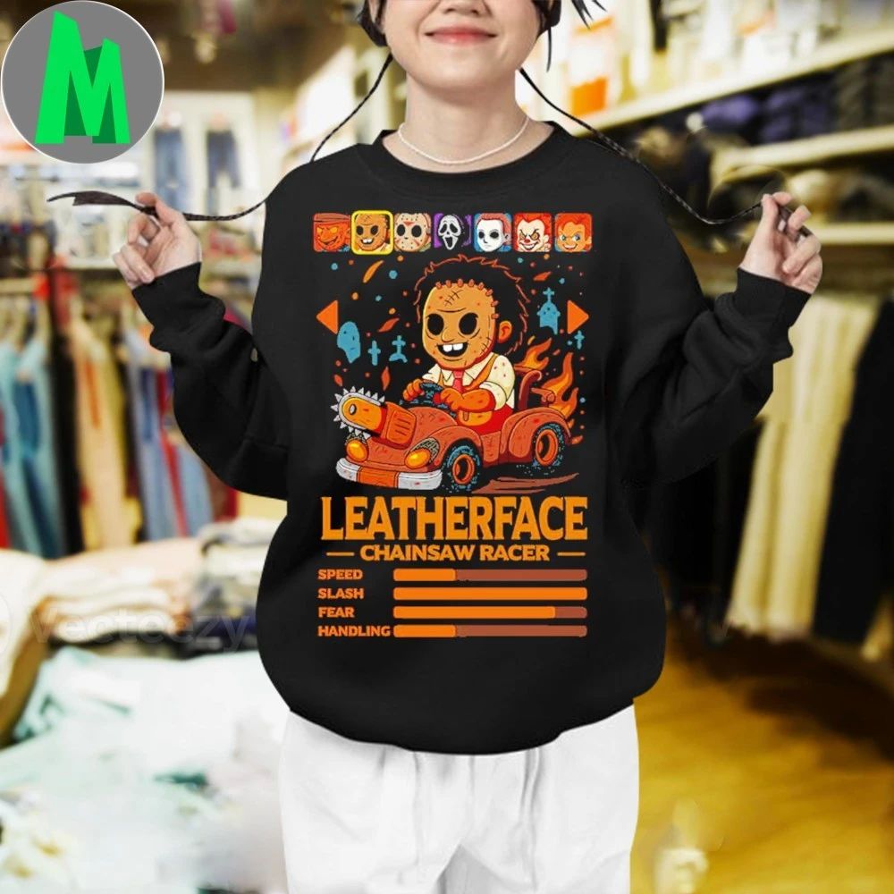 The Texas Chain Saw Massacre Leatherface Chainsaw Racer Shirt